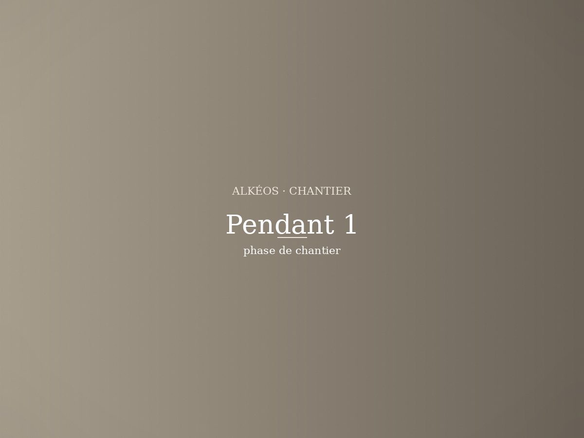 Démolition en cours