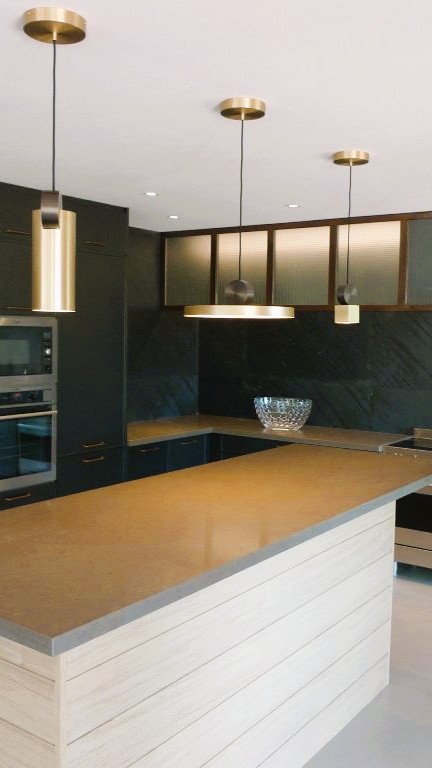 Cuisine ouverte contemporaine