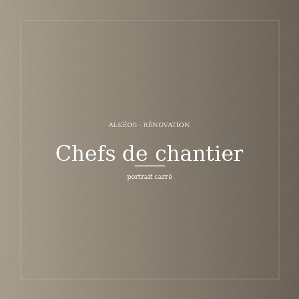 Chef de chantier